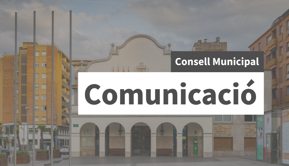 Imatge pels mitjans: Consell Municipal de Comunicació