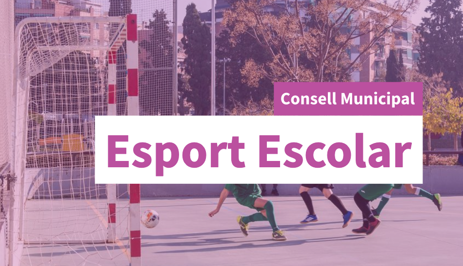 Imatge pels mitjans: Consell Municipal de l'Esport Escolar